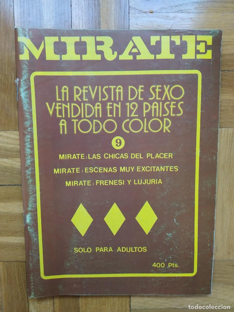 Magazines: REVISTA MIRATE N&ordm; 9 PORNO LAS CHICAS DEL PLACER ESCENAS MUY ESCITANTES FRENESI Y LUJURIA