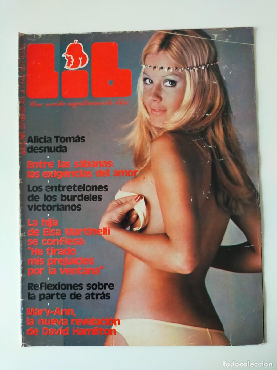 Magazines: REVISTA LIB A&Ntilde;O 1977 - N&ordm; 27 - ALICIA TOMAS - CRISTIANA MANCINELLI - MARY-ANNE
