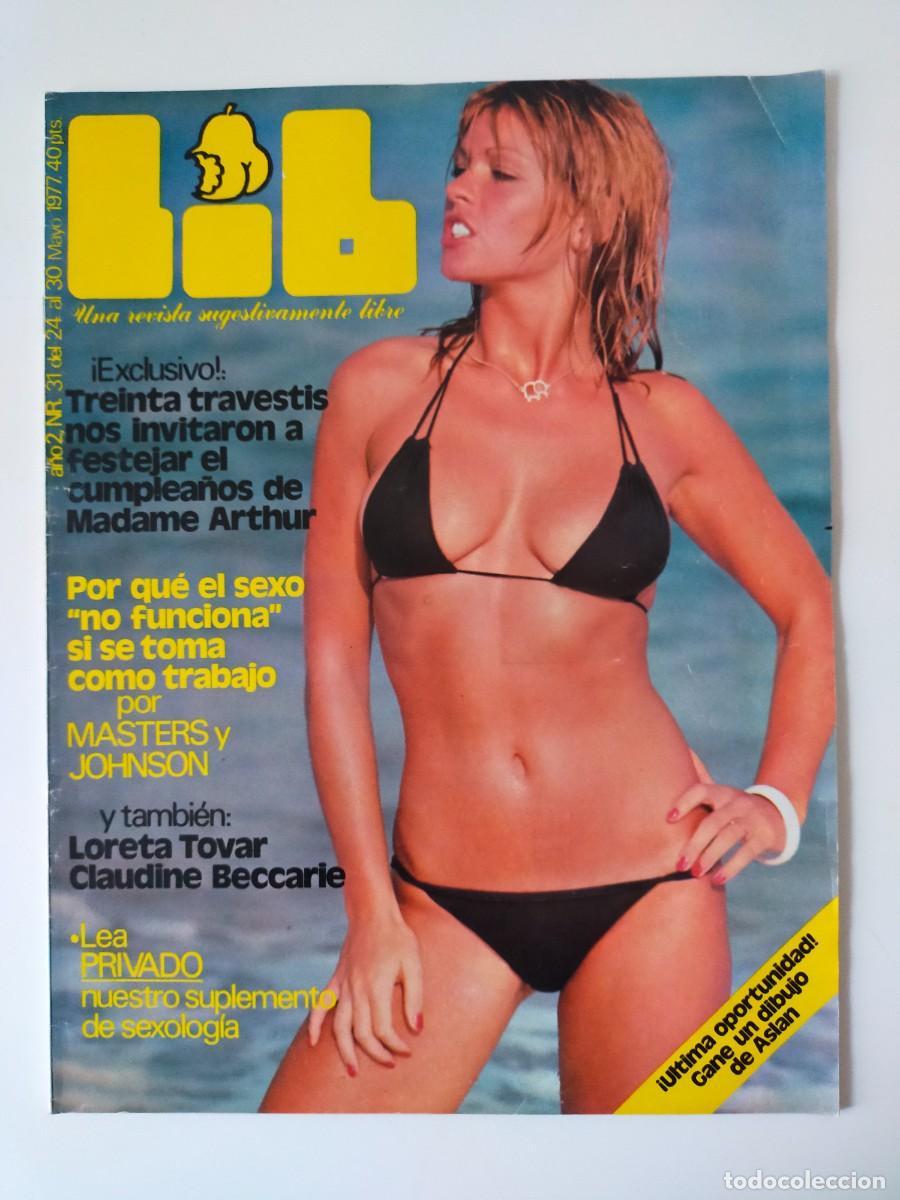 Magazines: REVISTA LIB A&Ntilde;O 1977 - N&ordm; 31 - LORETA TOVAR - CLAUDINE BECCARIE - IRINA SANTUCHELLI - LA TIA TULA