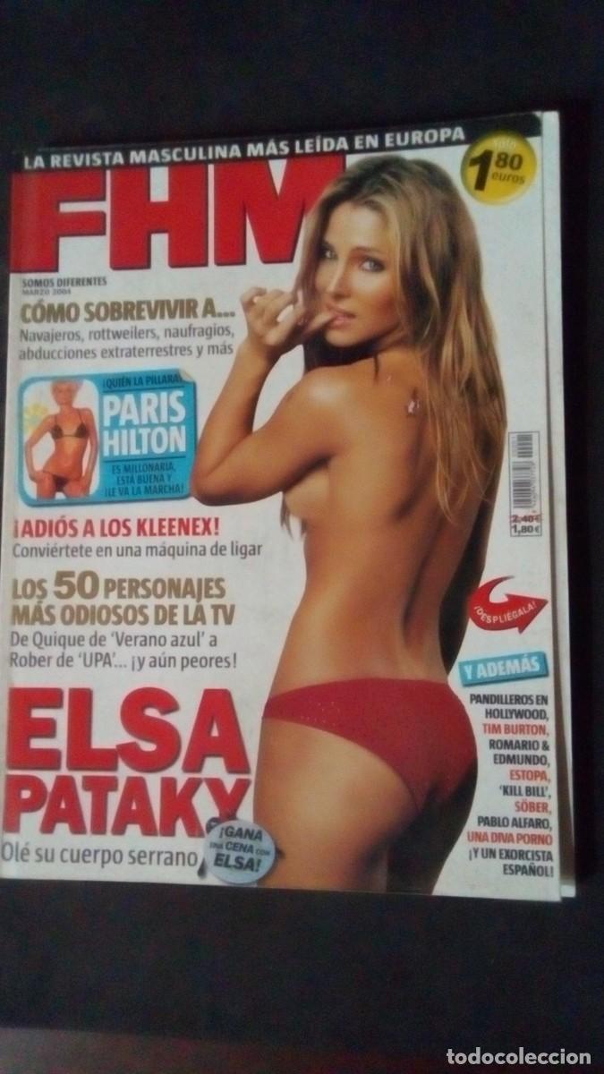 Revistas: FHM N&ordm; 1-ELSA PATAKY-CELIA BLANCO-PARIS HILTON-MICHAEL JACKSON-(COMO NUEVA)