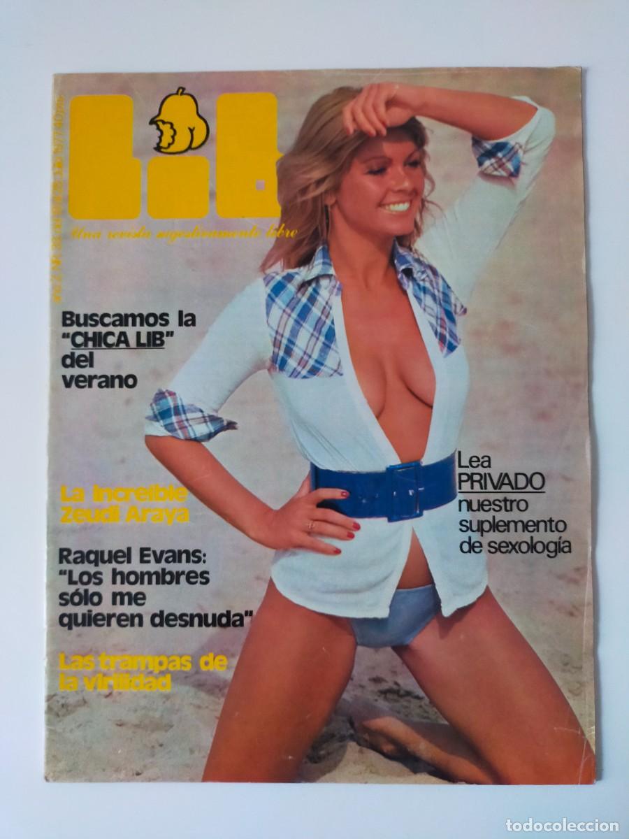 Magazines: REVISTA LIB A&Ntilde;O 1977 - N&ordm; 39 - RAQUEL EVANS - ZEUDI ARAYA - JEANNETTE