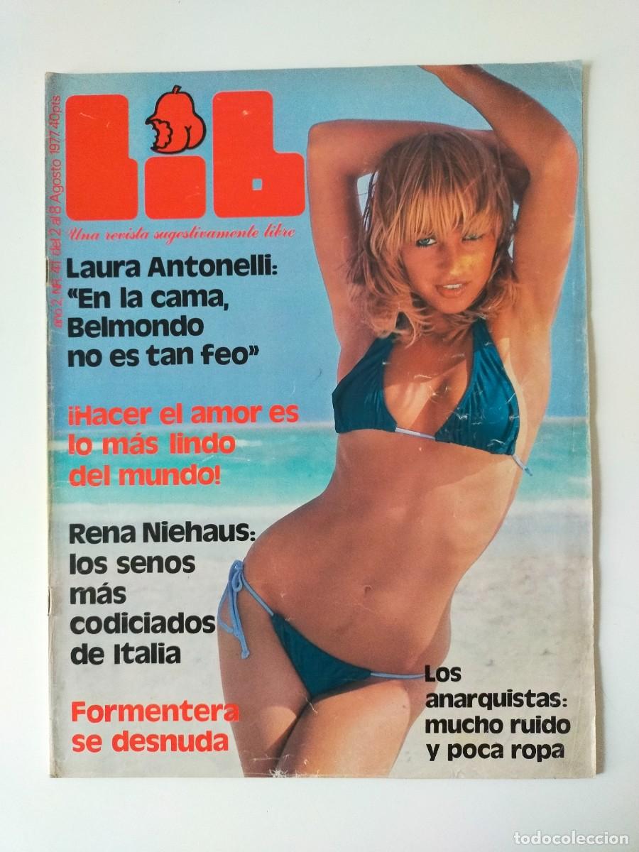 Journals: REVISTA LIB A&Ntilde;O 1977 - N&ordm; 41 - LAURA ANTONELLI - RENA NIEHAUS - ROSA VALENTY - BIBI