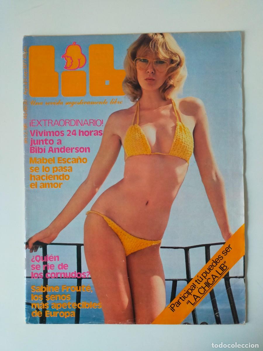 Magazines: REVISTA LIB A&Ntilde;O 1977 - N&ordm; 45 - BIBI ANDERSON - MABEL ESCA&Ntilde;O - SABINE FROUTE - NEW YORK, NEW YORK