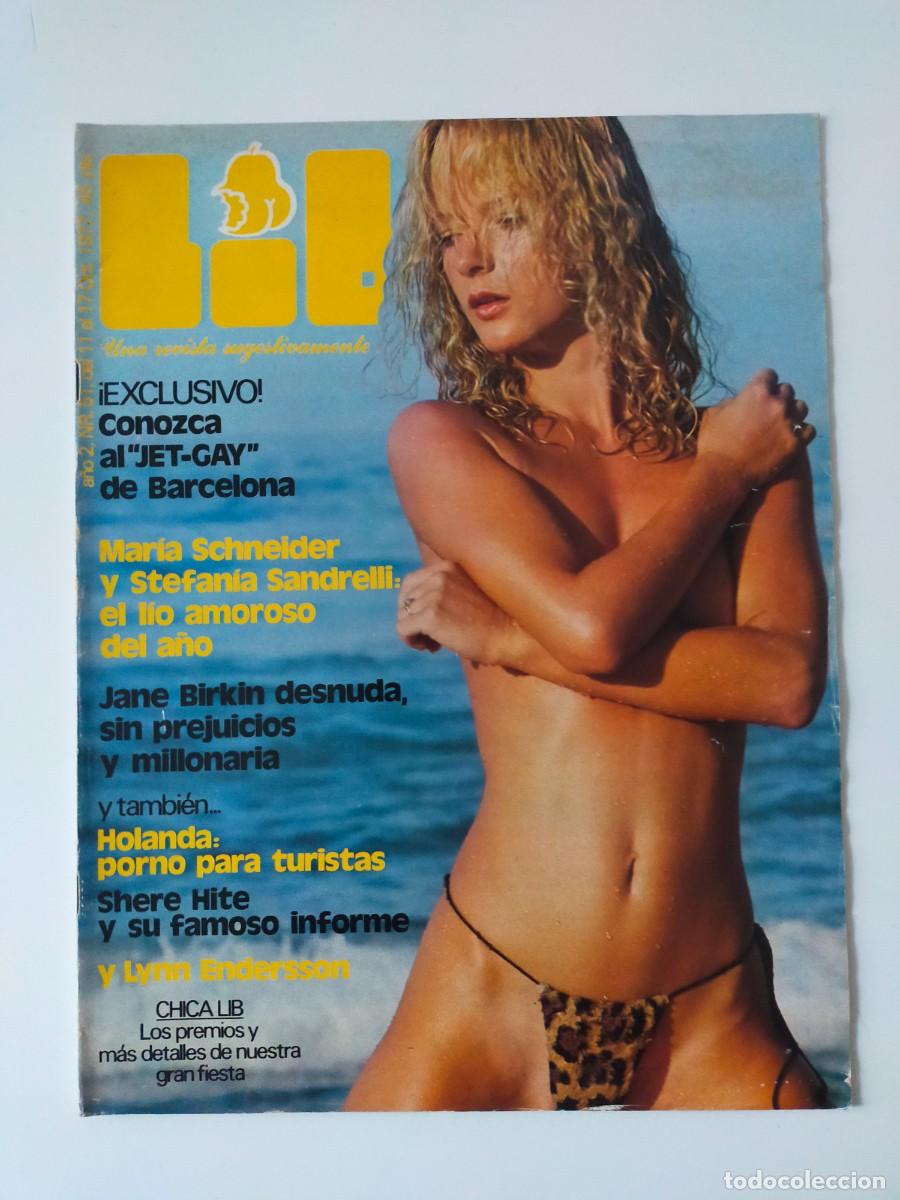 Magazines: REVISTA LIB A&Ntilde;O 1977 - N&ordm; 51 - JANE BIRKIN - MARIA SCHNEIDER Y STEFANIA SANDRELLI - SHERE HITE