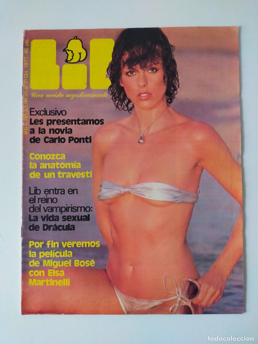 Magazines: REVISTA LIB A&Ntilde;O 1977 - N&ordm; 53 - JANNI NEVENKA - ANA BELEN - MIGUEL BOSE Y ELSA MARTINELLI - SARA LEZA