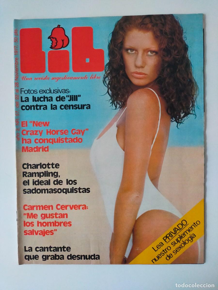 Magazines: REVISTA LIB A&Ntilde;O 1977 - N&ordm; 57 - RAQUEL EVANS - MIREIA ROSS - CARMEN CERVERA - KALKUTA
