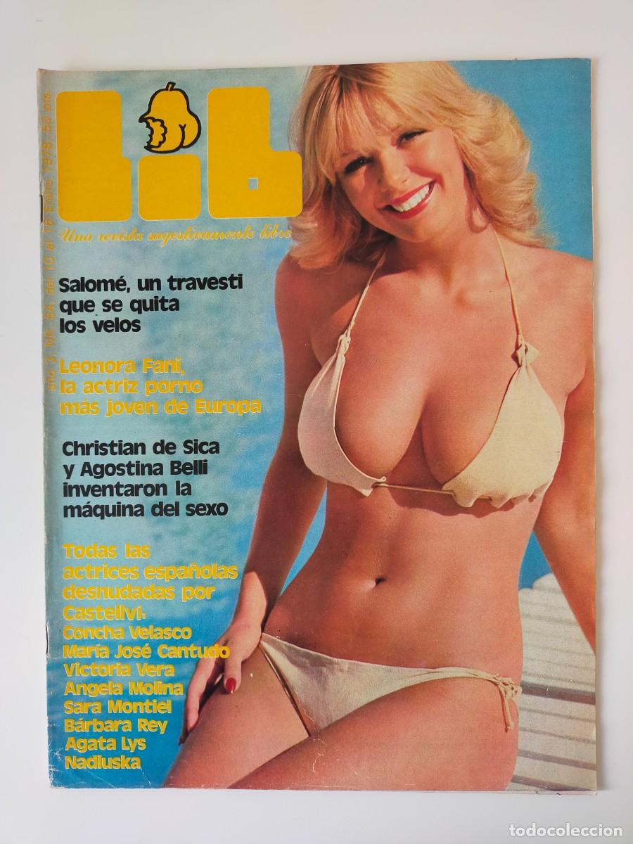 Magazines: REVISTA LIB A&Ntilde;O 1978 - N&ordm; 64 - LEONORA FANI - NORMA DUVAL - SALOME TRAVESTI