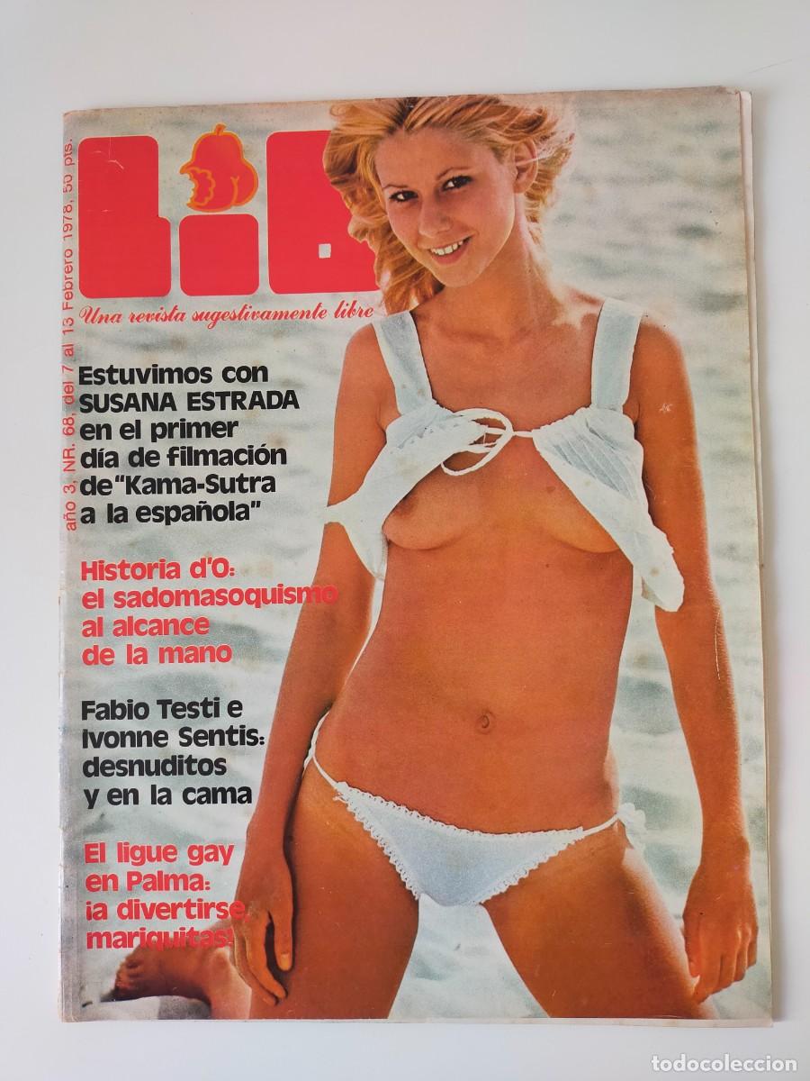 Magazines: REVISTA LIB A&Ntilde;O 1978 - N&ordm; 68 - SUSANA ESTRADA - FABIO TESTI - PRISCILLA CORRADI - YVONNE SENTIS