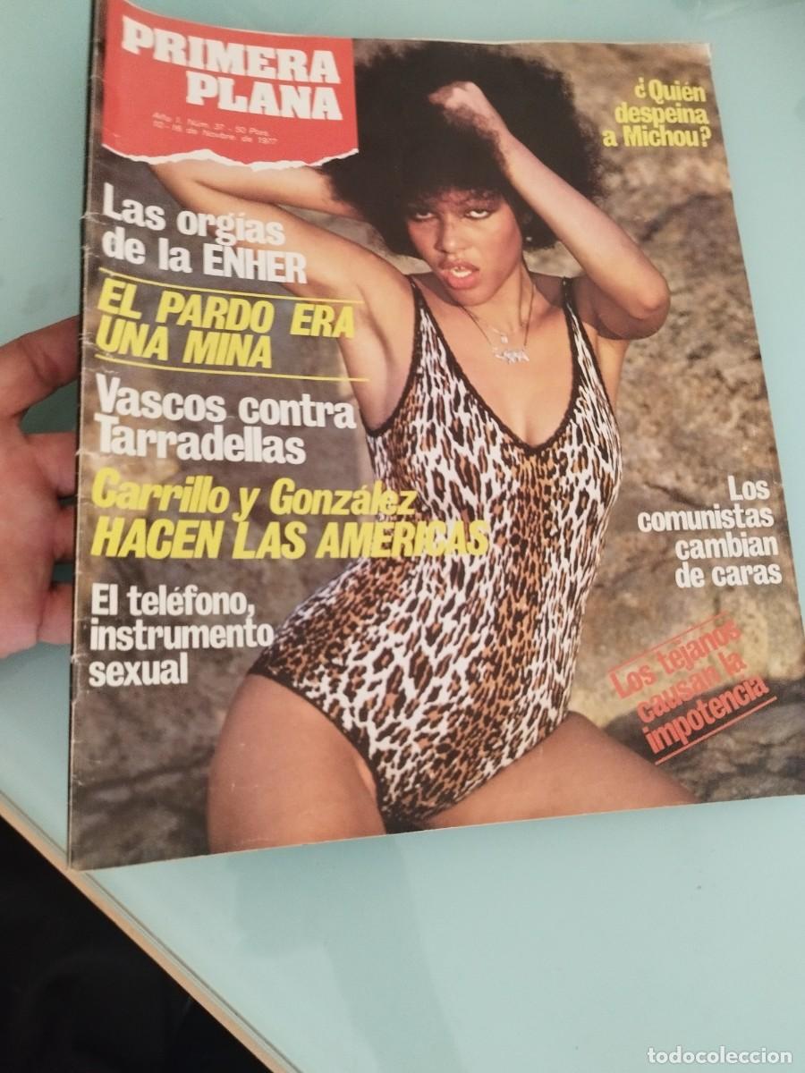 Revistas: Revista Primera Plana, n&uacute;mero 37 noviembre 1977. DONNA SUMMER, comunismo, destap&eacute;.