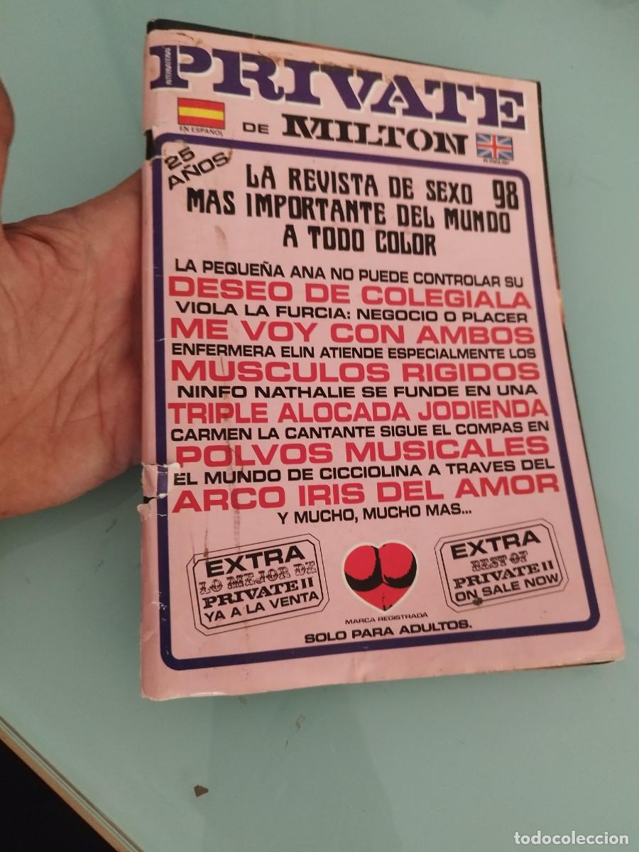 Revistas: Revista porno para adultos, edici&oacute;n espa&ntilde;ola de Private N&deg; 90. Con la portada da&ntilde;ada, ver fotos.
