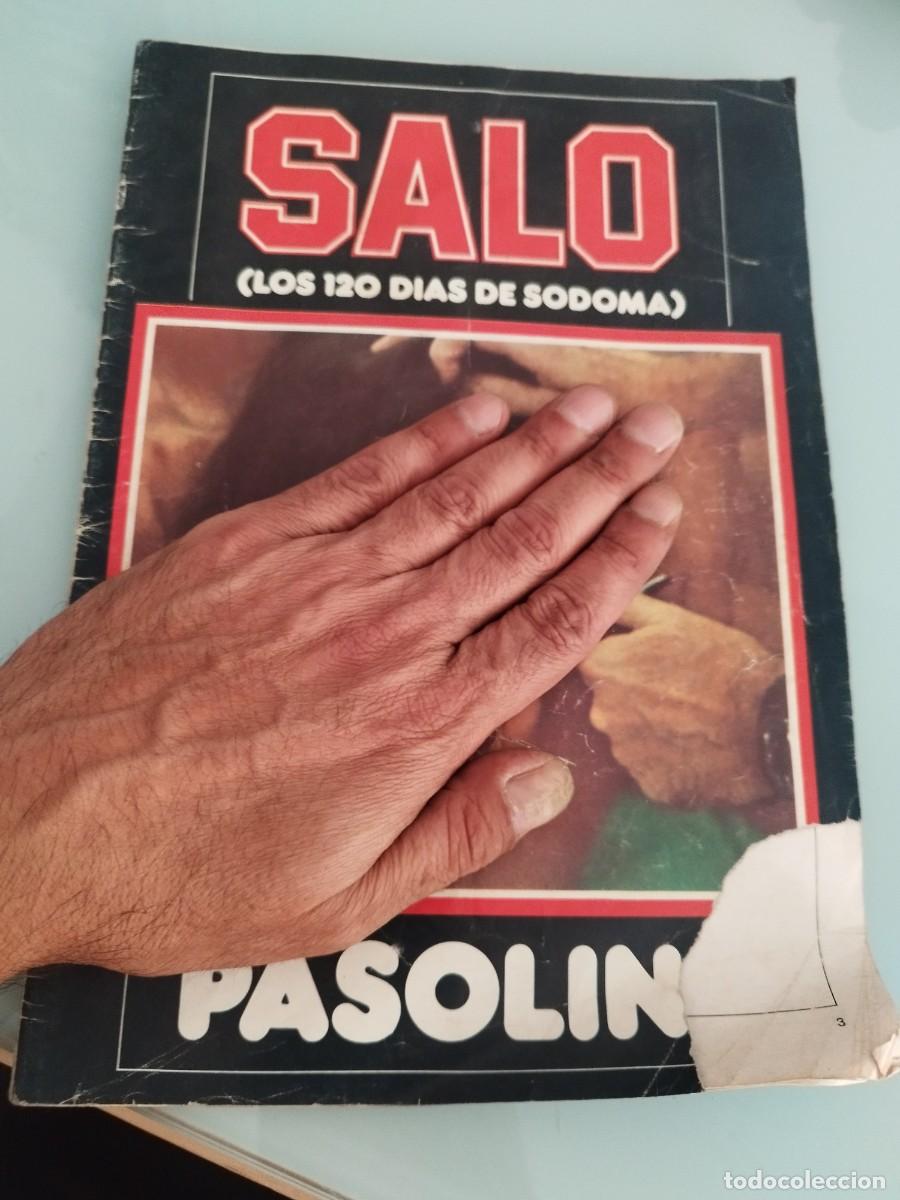 Revistas: Revista para adultos SALO LOS 120 DIAS DE SODOMA PIER PAOLO PASOLINI. Como se ve en las fotos.