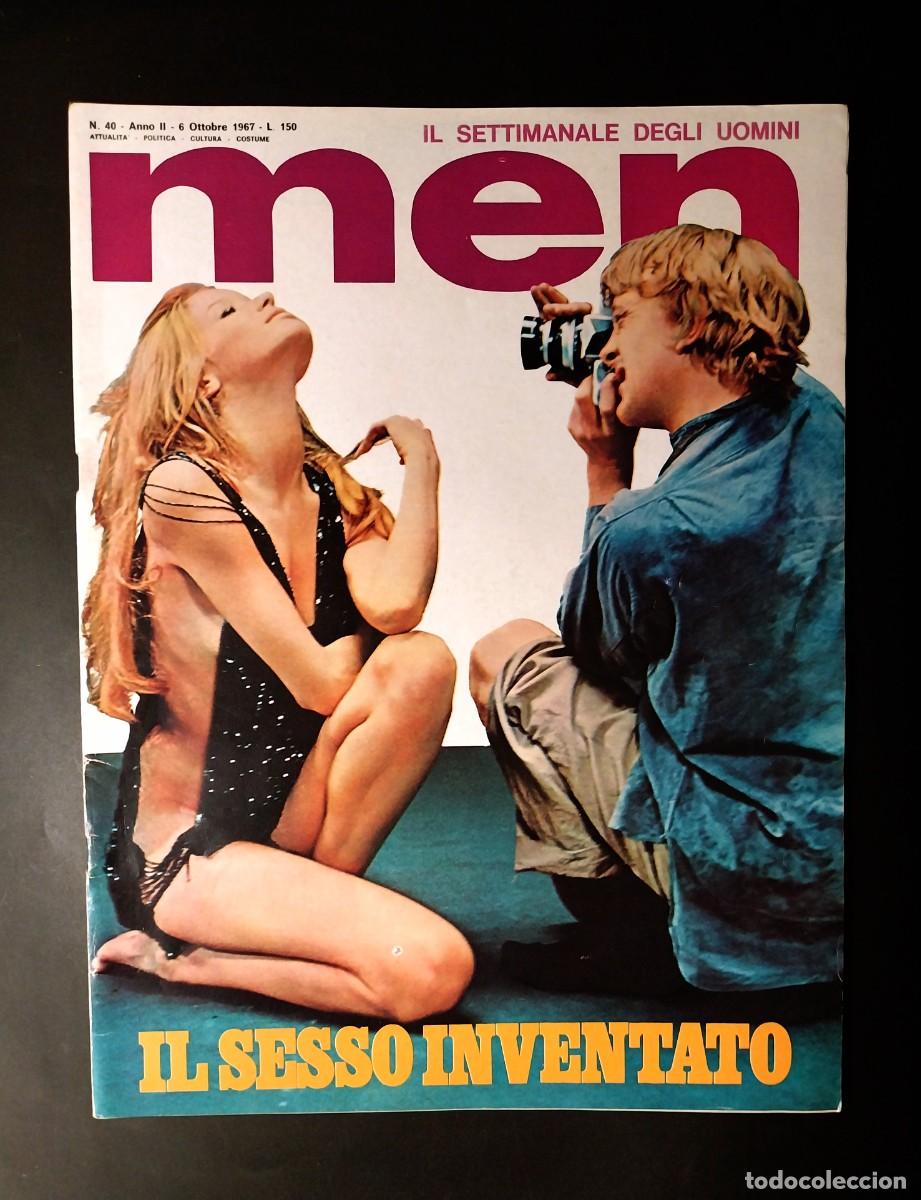 Revistas: MEN N. 40 1967 BLOW UP ANTONIONI VERUSCHKA - CANDICE BERGEN - RITA RENOIR - ELIZABETH THOMPSON