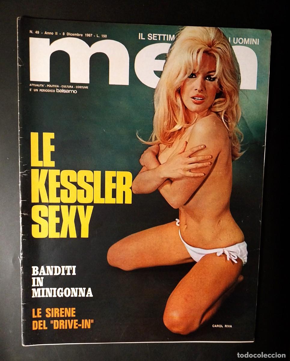 Revistas: MEN N. 49 1967 GEMELLE KESSLER - LOTTE TARP - PAOLA PITTI - ALBERTO TERRANI - LAURENCE HARVEY