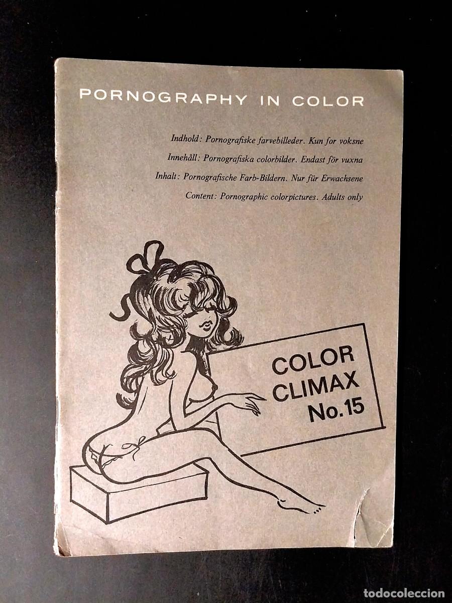 Revistas: COLOR CLIMAX #15 1969 - RARE DANISH RETRO-PORN MAGAZINE