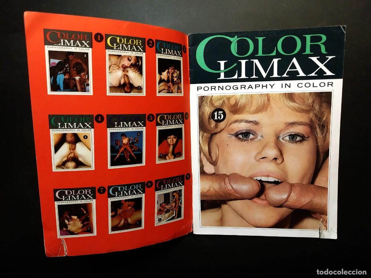 Magazines: COLOR CLIMAX #15 1969 - RARE DANISH RETRO-PORN MAGAZINE