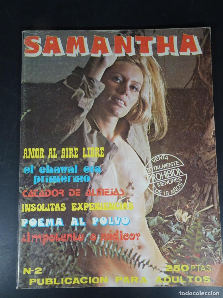Magazines: MAGAZINE ER&Oacute;TICO PORNO, SAMANTHA N&ordm; 2 , VINTAGE, VER FOTOS