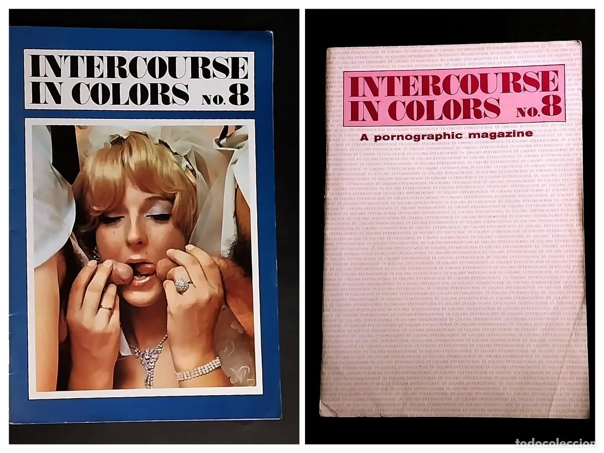 Revistas: INTERCOURSE IN COLORS #8 1969 NORDISK BLADCENTRAL - RARE DANISH RETRO-PORN MAGAZINE