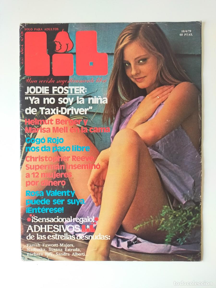 Journals: REVISTA LIB A&Ntilde;O 1979 - N&ordm; 129 - JODIE FOSTER - GOGO ROJO - HELMUT BERGER Y MARISA MELL