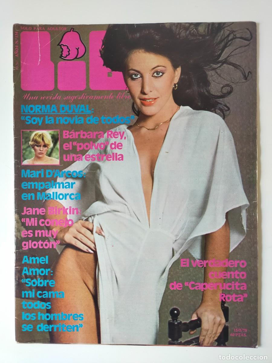 Journals: REVISTA LIB A&Ntilde;O 1979 - N&ordm; 134 - NORMA DUVAL - BARBARA REY - JANE BIRKIN - AMEL AMOR