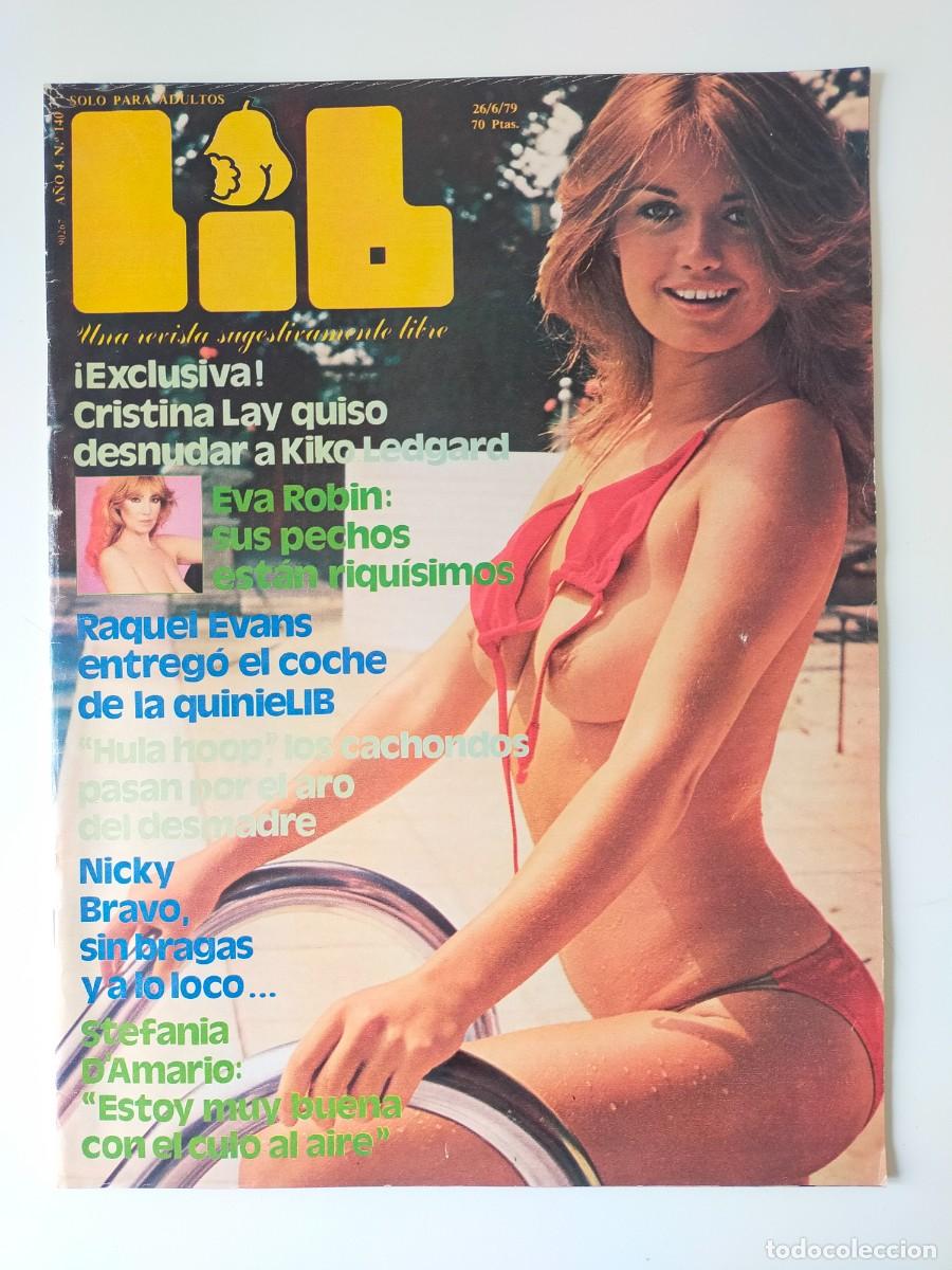 Magazines: REVISTA LIB A&Ntilde;O 1979 - N&ordm; 140 - EVA ROBIN - RAQUEL EVANS - NICKY BRAVO - STEFANIA D'AMARIO