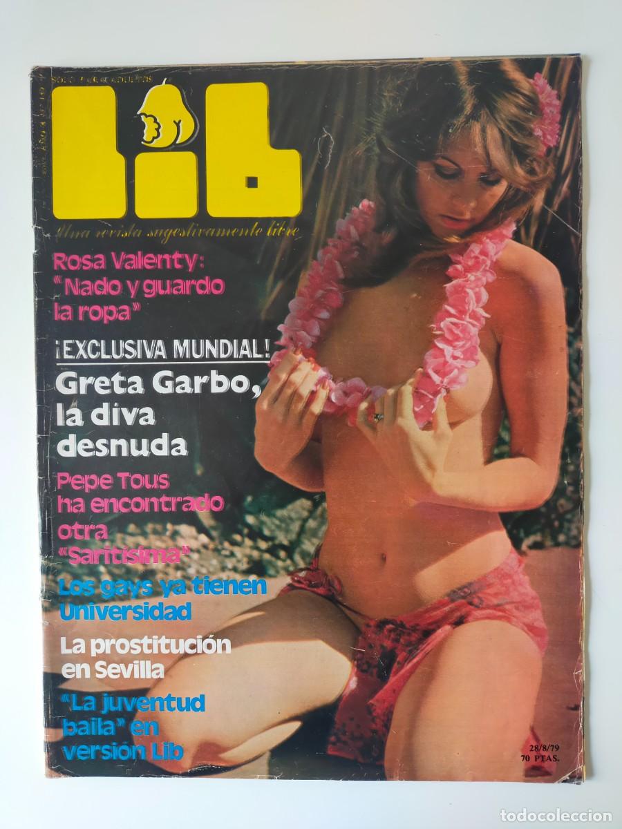 Magazines: REVISTA LIB A&Ntilde;O 1979 - N&ordm; 149 - GRETA GARBO - ROSA VALENTY - LORIS DIAMIAR