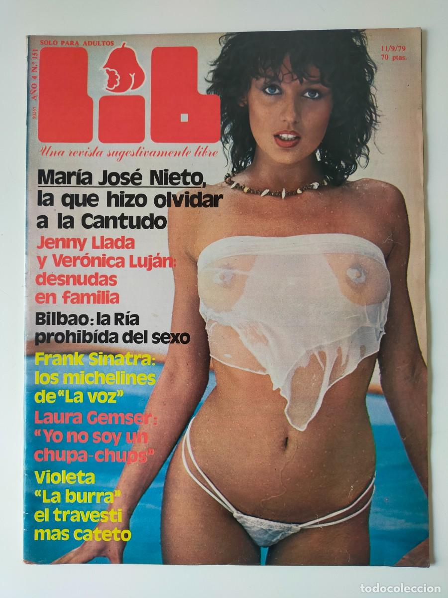 Magazines: REVISTA LIB A&Ntilde;O 1979 - N&ordm; 151 - MARIA JOSE NIETO - JENNY LLADA Y VERONICA LUJAN - LAURA GEMSER