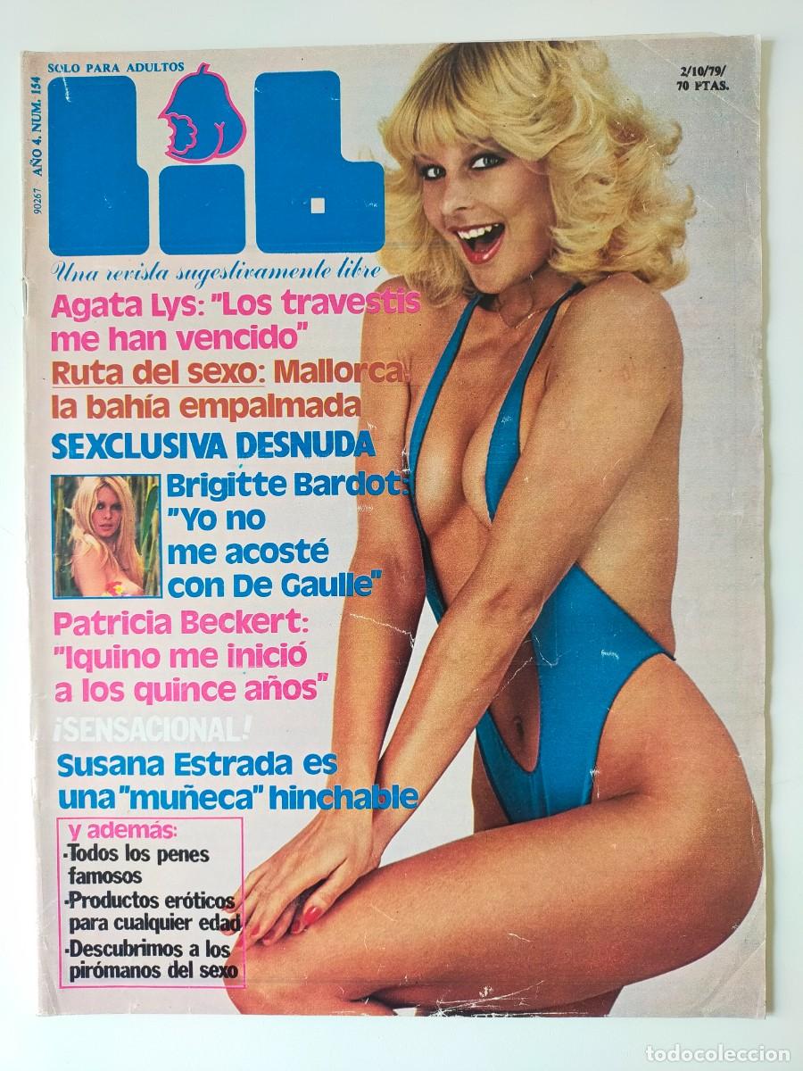 Magazines: REVISTA LIB A&Ntilde;O 1979 - N&ordm; 154 - AGATA LYS - SUSANA ESTRADA - BRIGITTE BARDOT - PATRICIA BECKERT