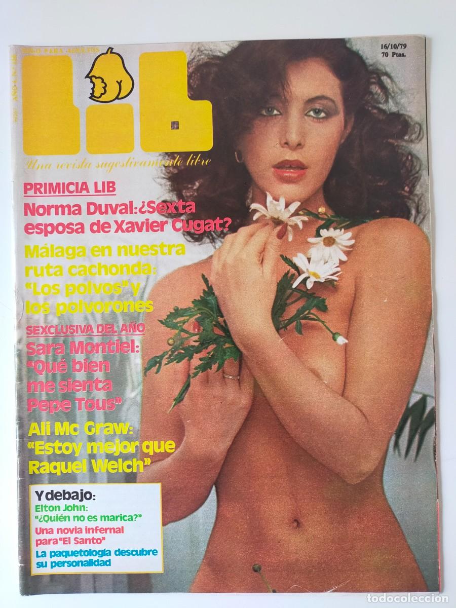 Magazines: REVISTA LIB A&Ntilde;O 1979 - N&ordm; 156 - NORMA DUVAL - SARA MONTIEL - ALI MAC GRAW - ROSA VALENTY