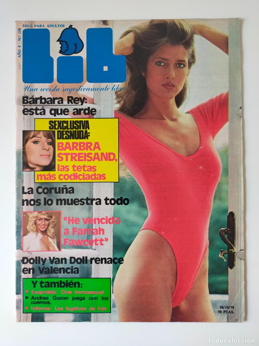 Magazines: REVISTA LIB A&Ntilde;O 1979 - N&ordm; 158 - BARBARA REY - BARBRA STREISAND - ANDREA GUSON