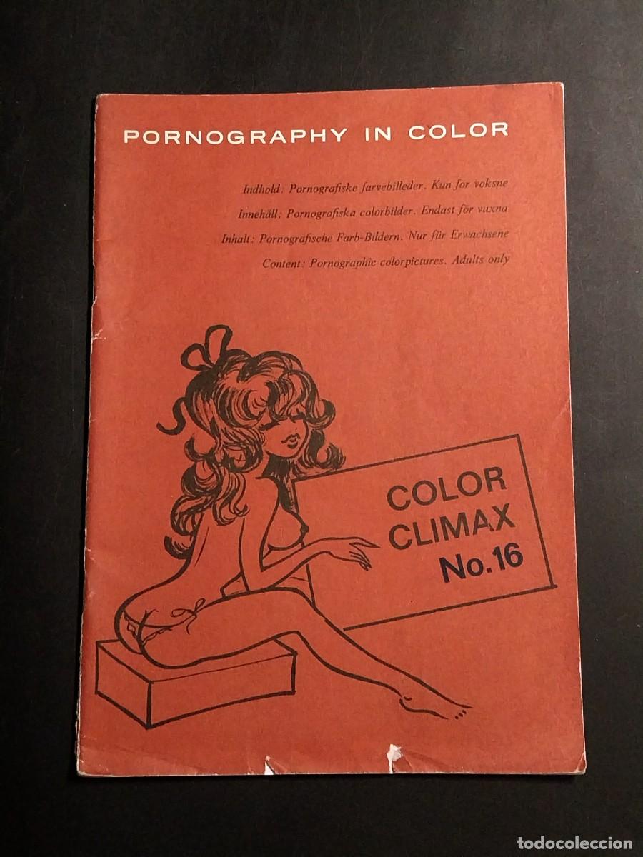 Revistas: COLOR CLIMAX #15 1969 - RARE DANISH RETRO-PORN MAGAZINE