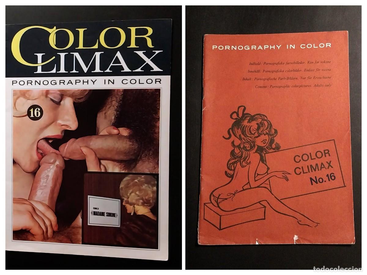 Revistas: COLOR CLIMAX #16 1969 - RARE DANISH RETRO-PORN MAGAZINE