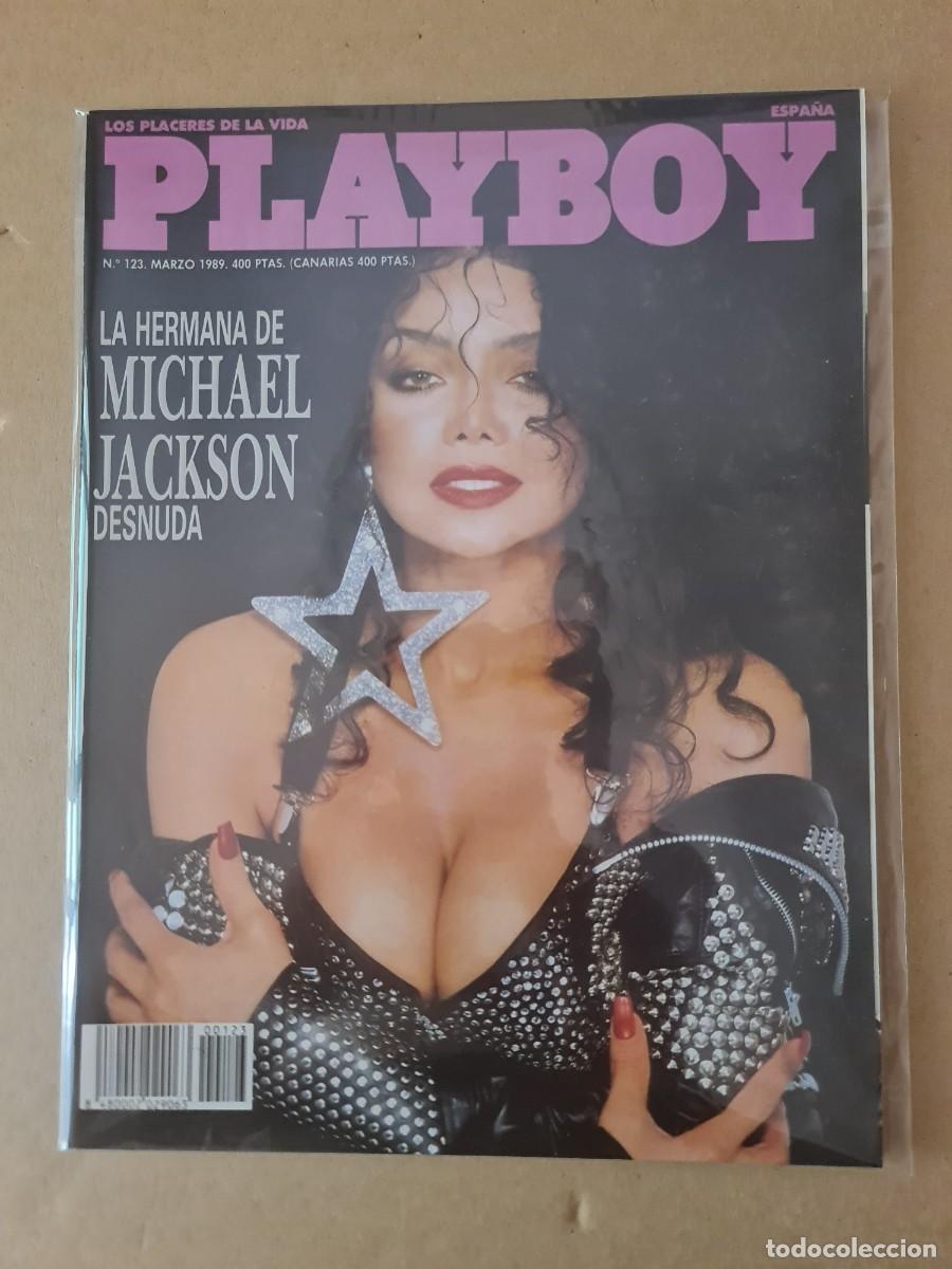 Journals: Revista PLAYBOY n&ordm; 123 Marzo 1989 - La Toya Jackson (como nueva)
