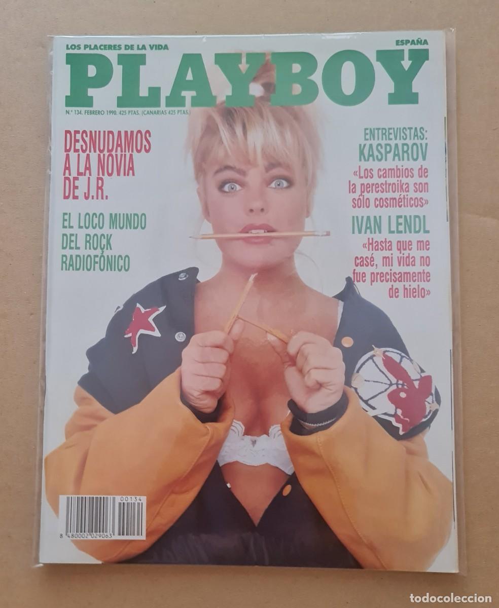 Journals: Revista PLAYBOY n&ordm; 134 Febrero 1990 - Desnudamos a la novia de J.R. (como nueva)