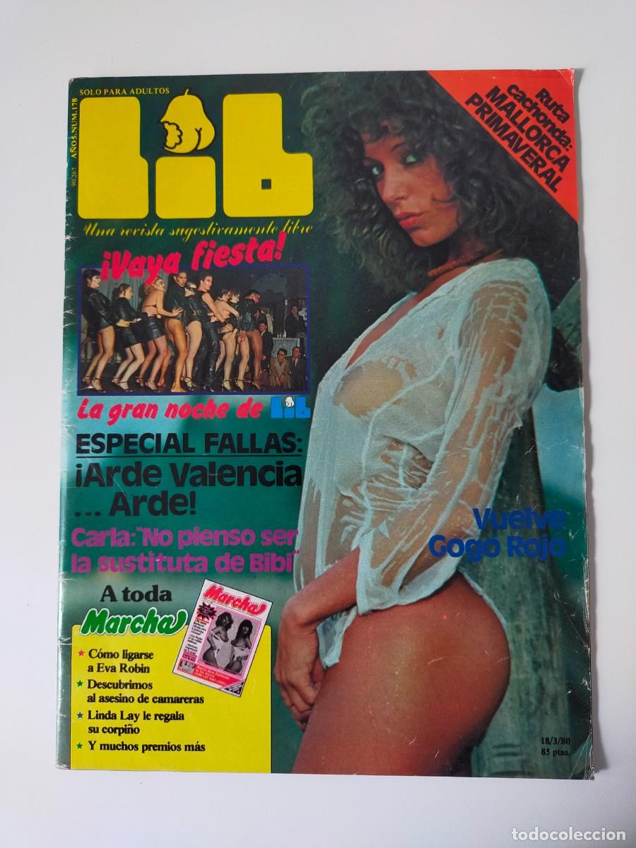 Revistas: REVISTA LIB A&Ntilde;O 1980 - N&ordm; 178 - GOGO ROJO - BEATE UHSE - RAUL SENDER