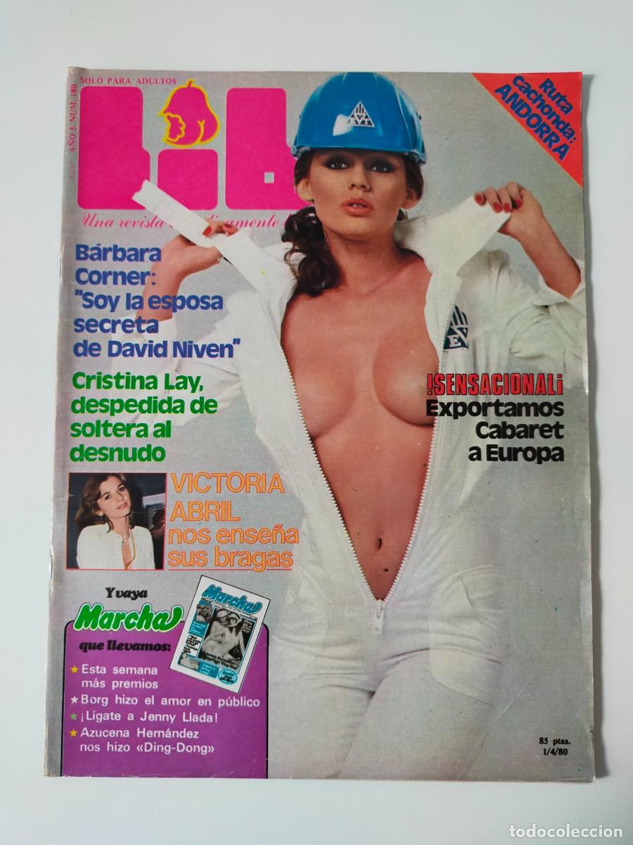 Revistas: REVISTA LIB A&Ntilde;O 1980 - N&ordm; 180 - BARBARA CORNER - CRISTINA LAY - VICTORIA ABRIL