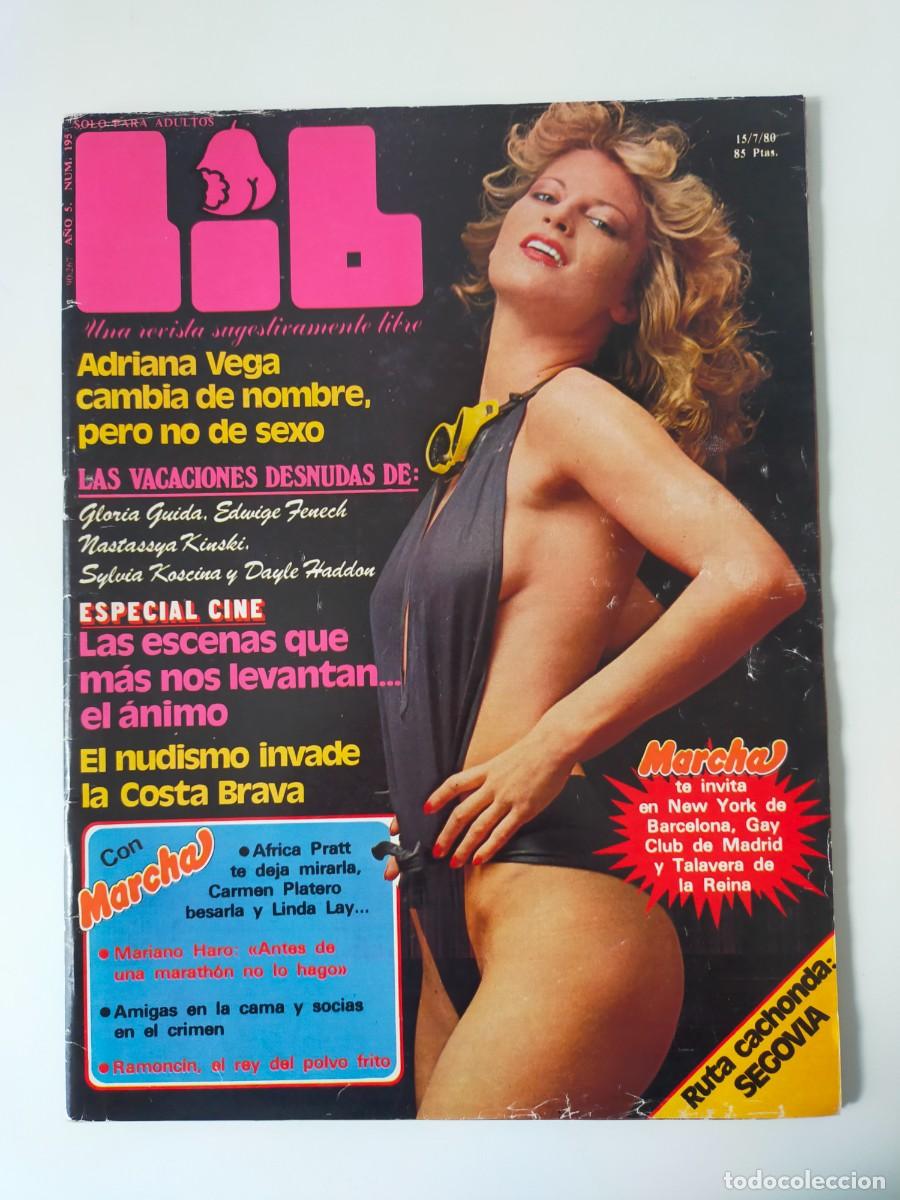 Magazines: REVISTA LIB A&Ntilde;O 1980 - N&ordm; 195 - ADRIANA VEGA - LILI CARATTI - RAMONCIN