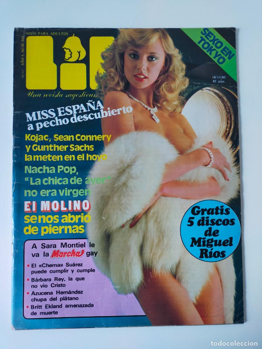 Magazines: REVISTA LIB A&Ntilde;O 1980 - N&ordm; 213 - LOLA FORNER - NACHA POP - MARINA LANTE