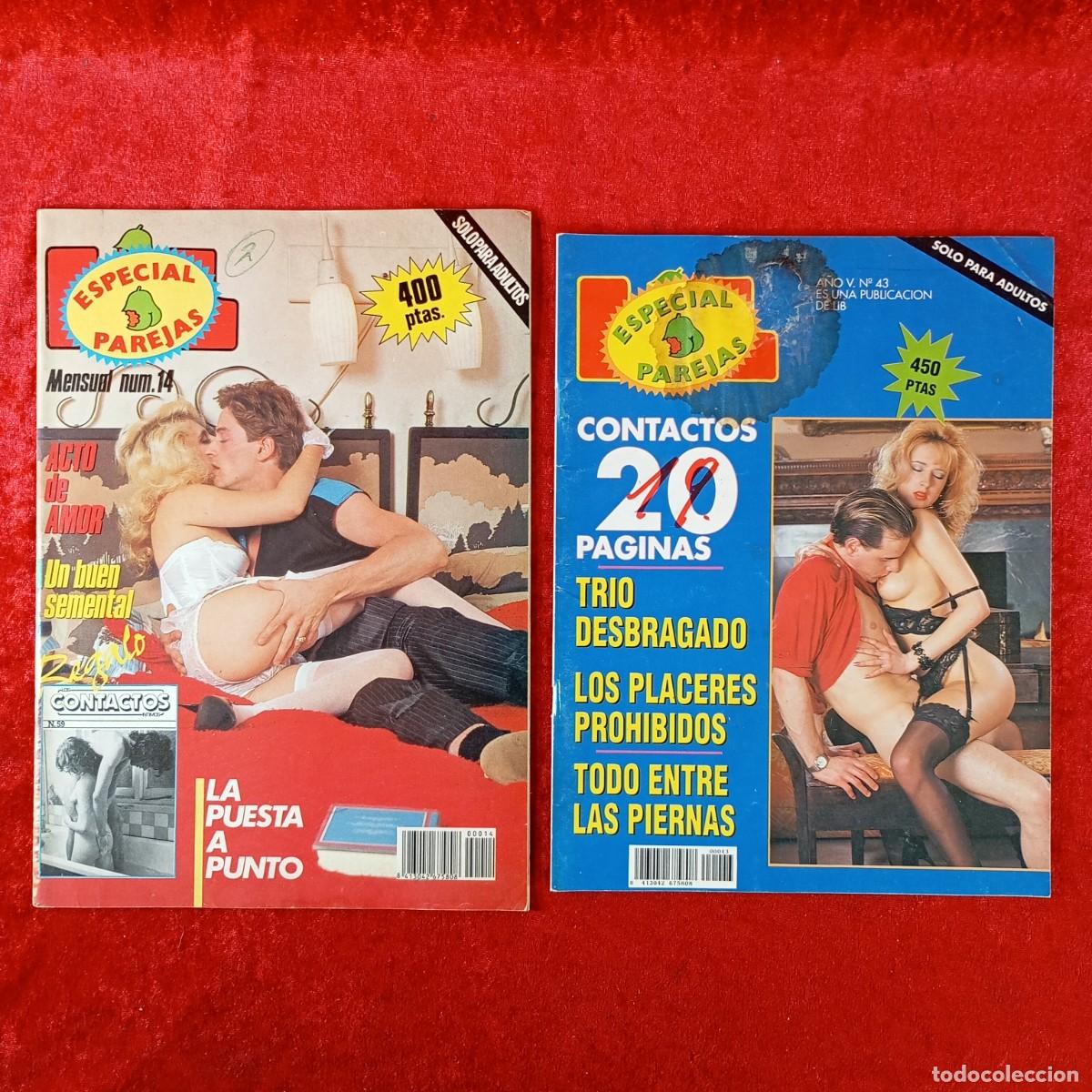Revistas: ESPECIAL PAREJAS - LOTE 2 REVISTAS PARA ADULTOS - N&ordm; 14, 43 / 402