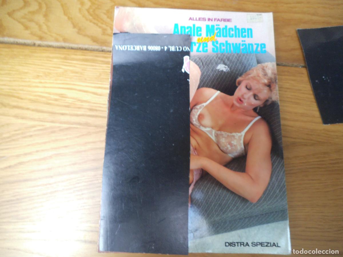 Zeitschriften: ALLES IN FARBE ANALE MADCHEN UND SCHWARZE SCHWANZE. DISTRA SPEZIAL. 64 PAGINAS. 1986. ADULTOS