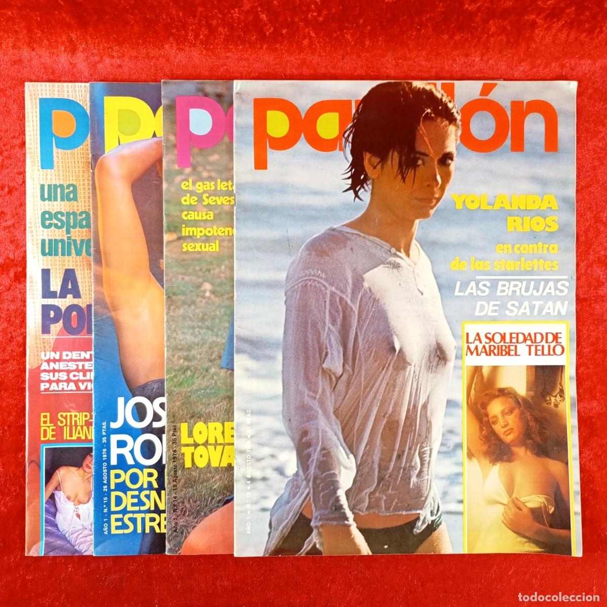 Journals: PAPILL&Oacute;N - LOTE 4 REVISTAS PARA ADULTOS - N&Uacute;MEROS 12, 14, 15, 17 / 521