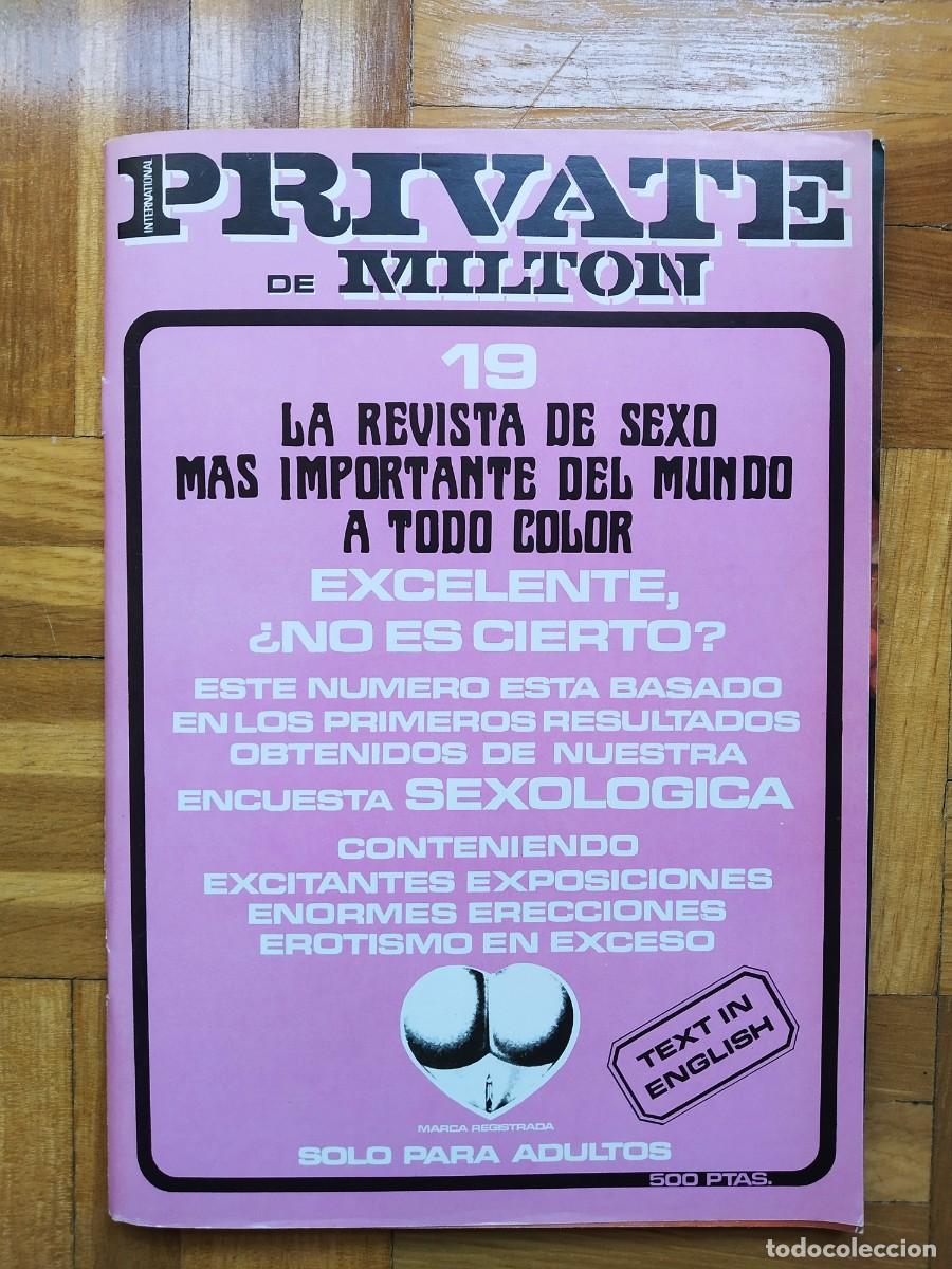 Revistas: REVISTA PRIVATE N&ordm; 19 PORNO VER FOTOS