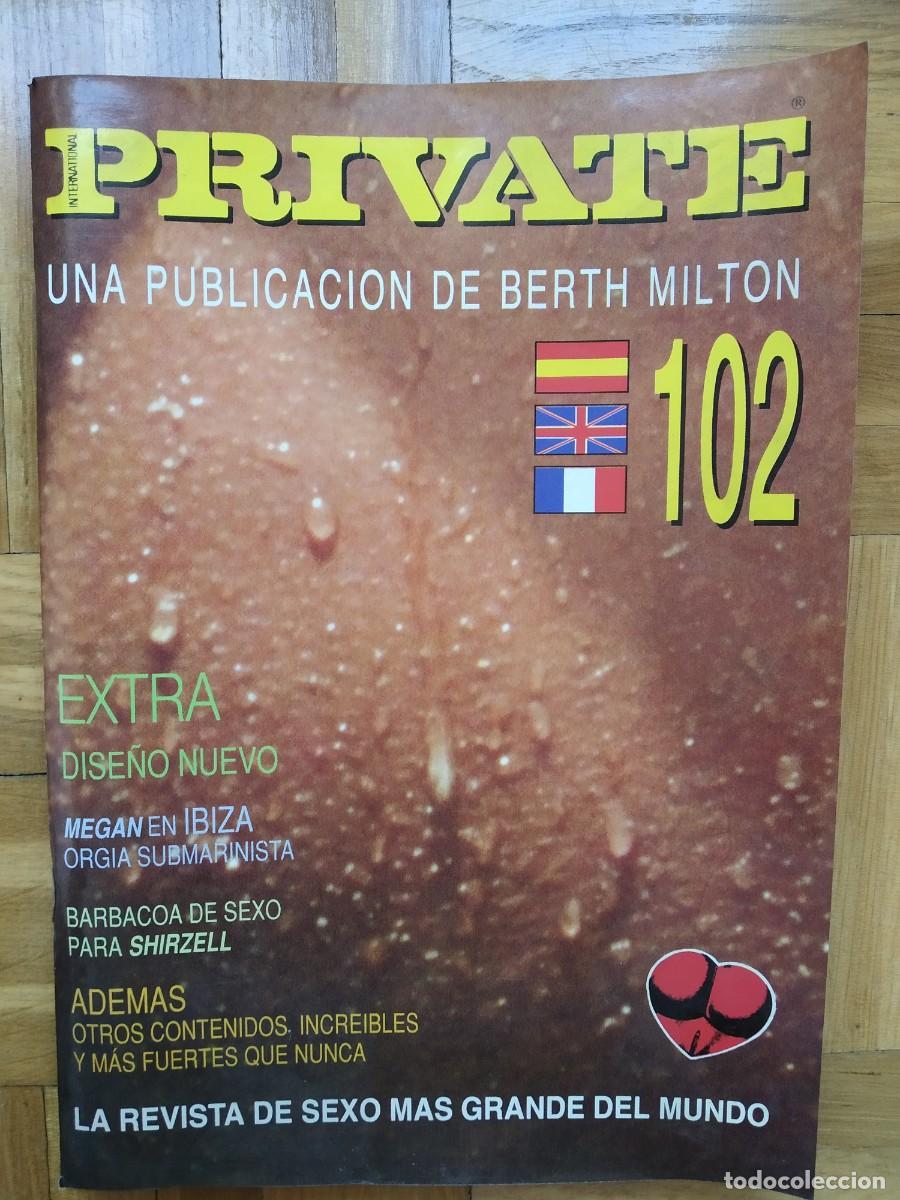 Revistas: REVISTA PRIVATE 102 PORNO SHARON ALICIA MEGAN MARIA BERTH MILTON