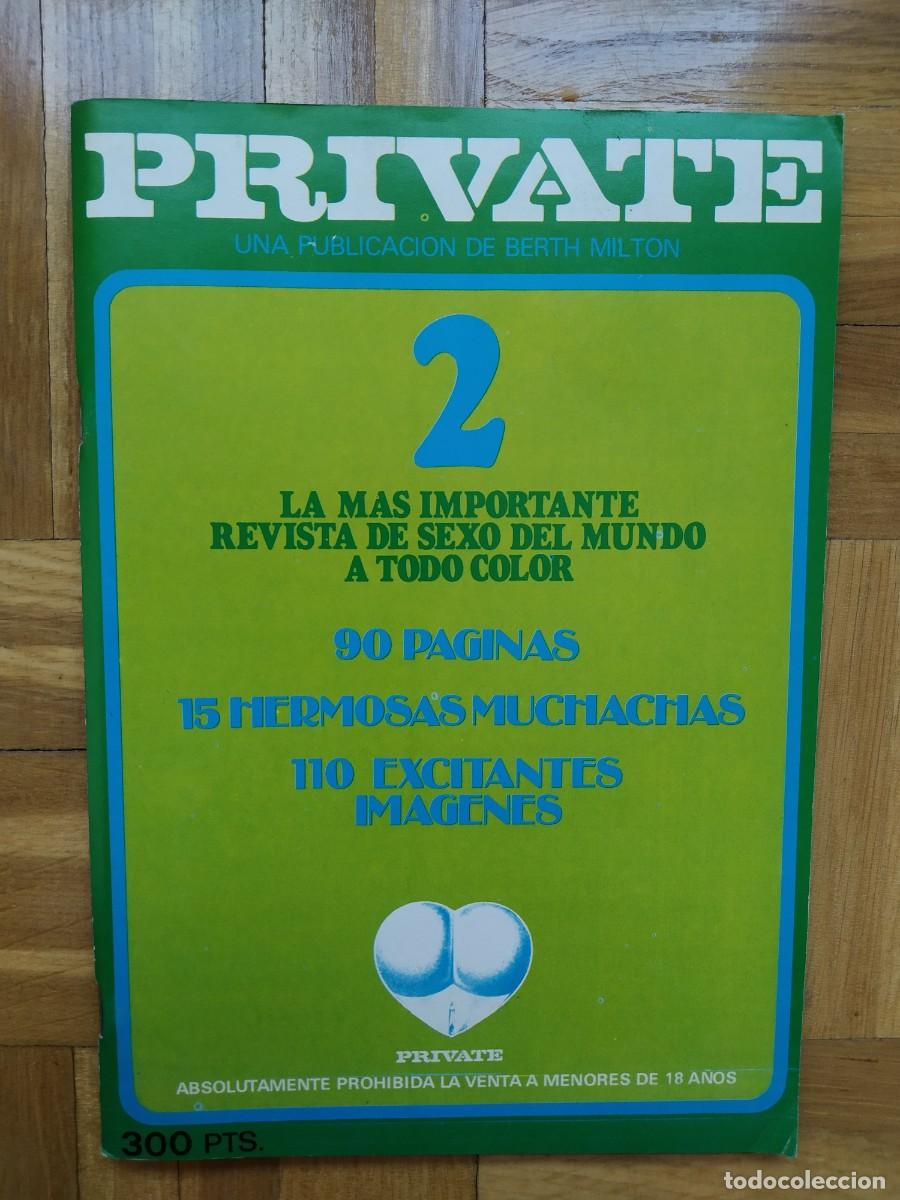 Revistas: REVISTA PRIVATE N&ordm; 2 PORNO BERTH MILTON