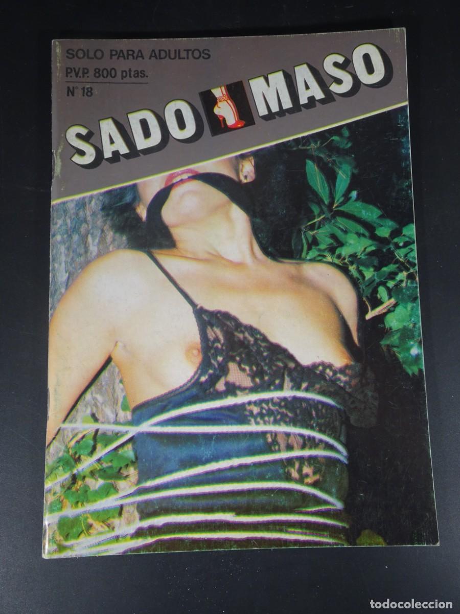 Revistas: MAGAZINE ER&Oacute;TICO PORN , SADO MASO N&ordm; 18 ,VINTAGE, BDSM , VER FOTOS