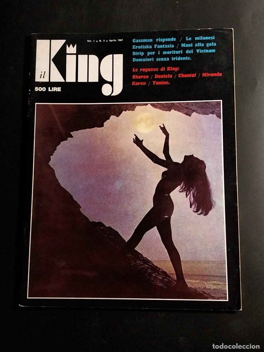 Revistas: KING n. 3 1967 SHARON TATE - NATALIE WOOD - SYLVA KOSCINA - CLINT EASTWOOD - THE AVENGERS - BATMAN