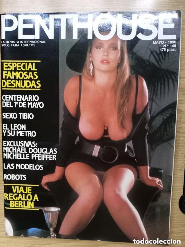 Revistas: PENTHOUSE - ESPECIAL FAMOSAS DESNUDAS -N 146 -MAYO 1990 -CON POSTER INTERIOR