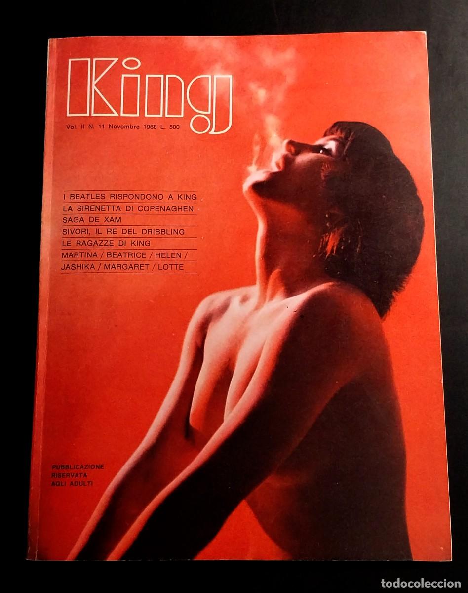 Revistas: KING n. 11 1968 - STEFANIA SANDRELLI - PIERRE CLEMENTI - BEATLES - LOLITA MISS CAIRO 17 yo