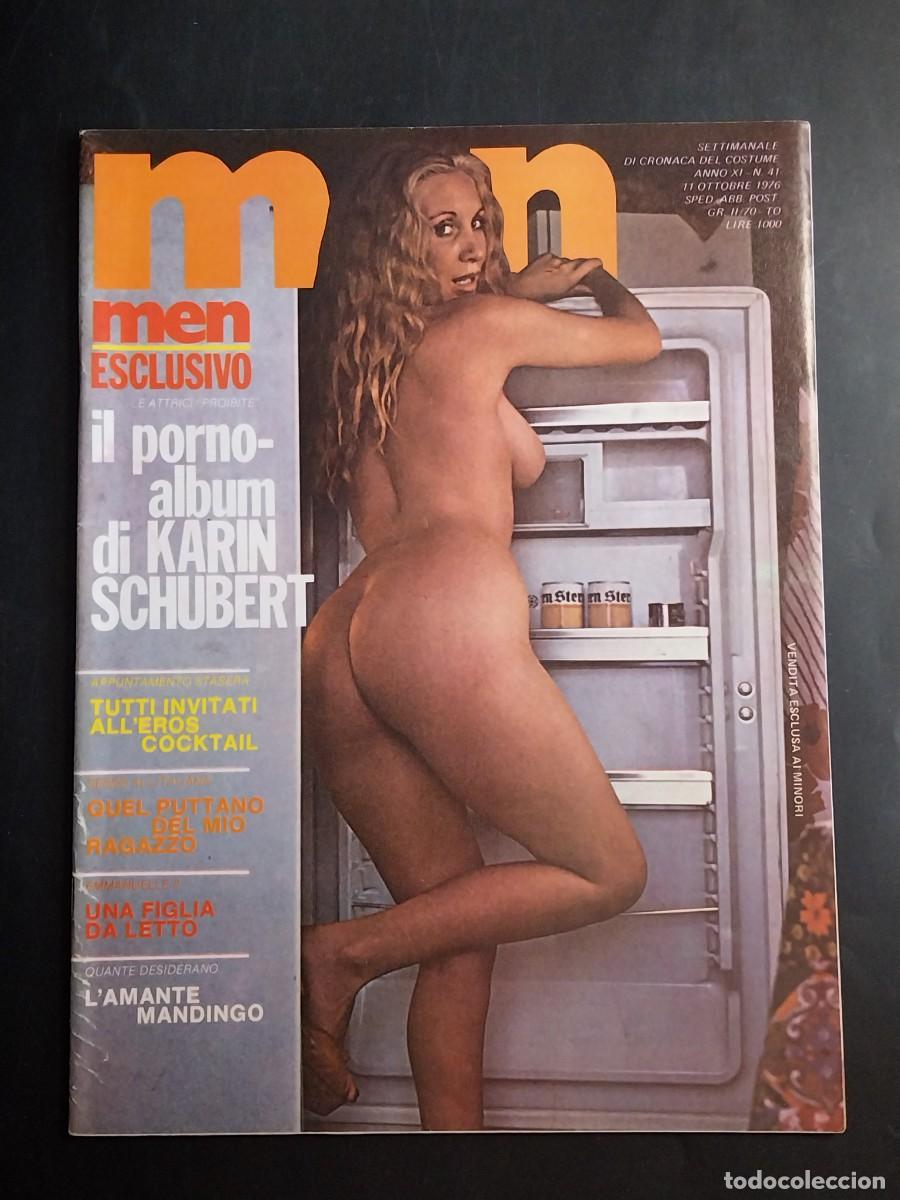 Revistas: MEN N. 41 1976 - KARIN SCHUBERT - COCO CHANEL - BIZARRE - VINTAGE ITALIAN HARD-CORE MAGAZINE