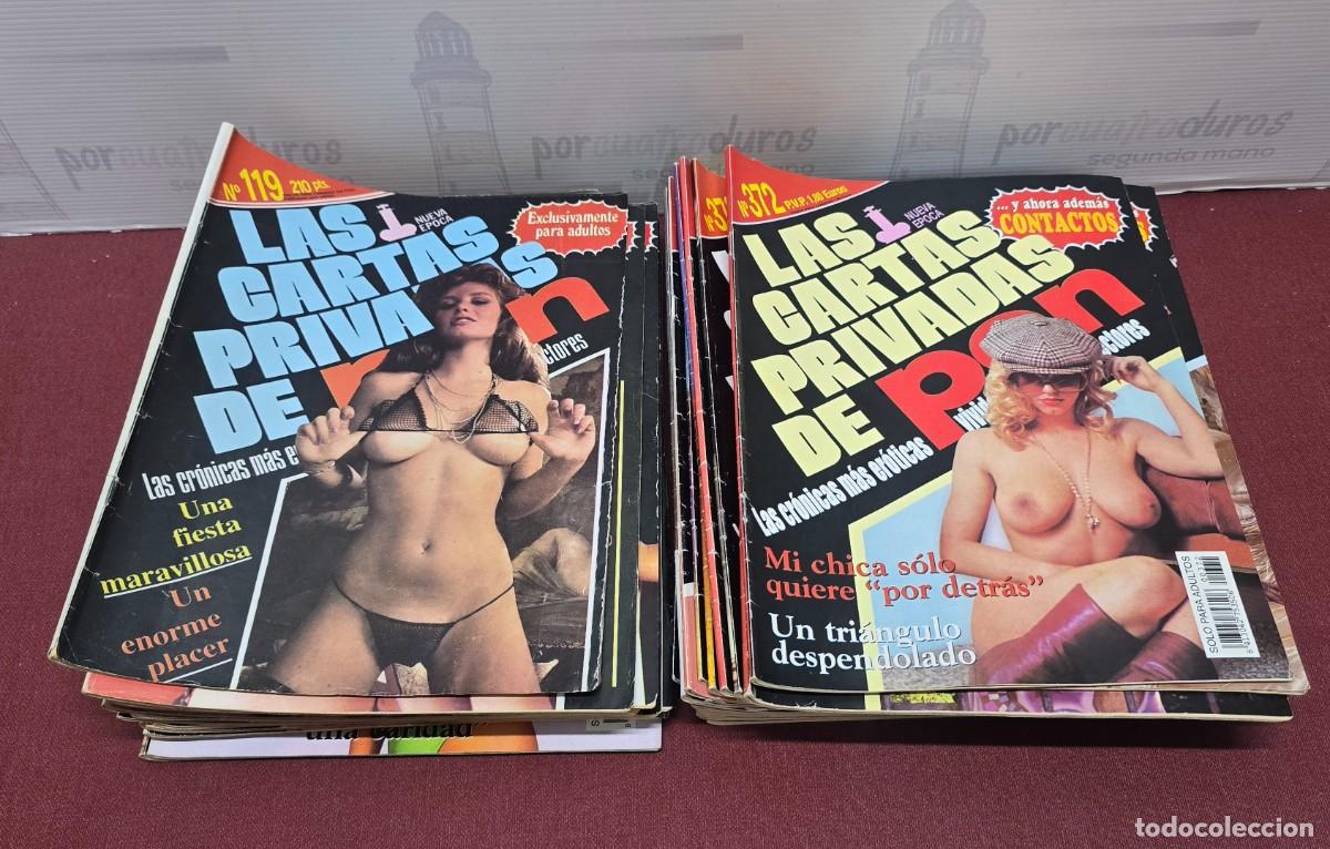 Journals: Lote 41 revistas para adultos Las Cartas Privadas de Pen