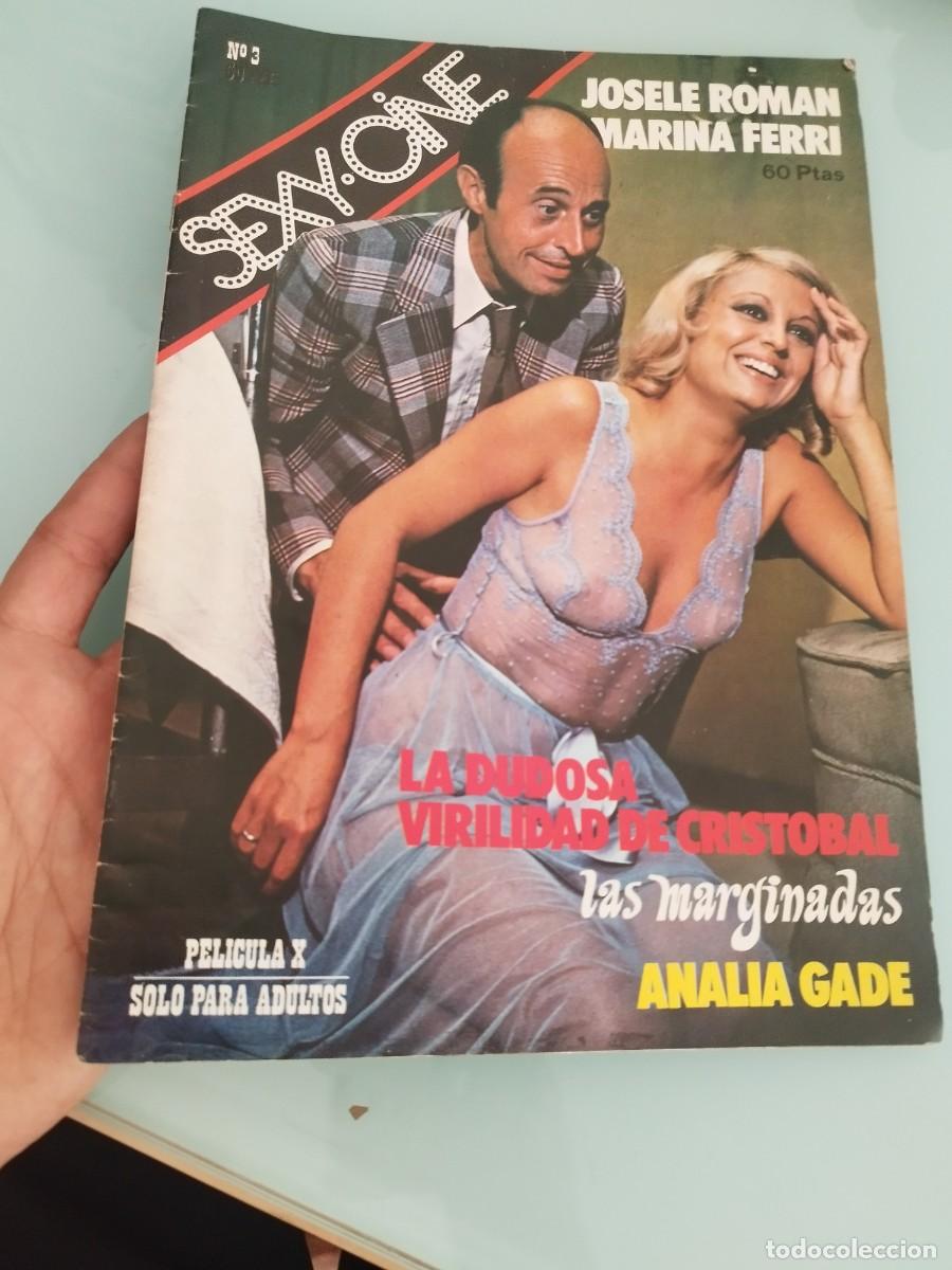 Magazines: Revista para adultos, Sexy Cine n&uacute;mero 3. Josele Rom&aacute;n y Marina Ferri